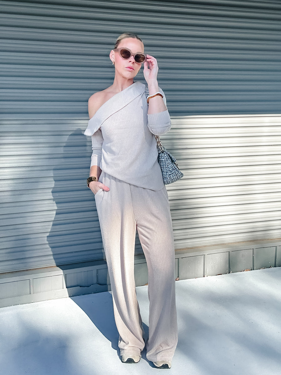 OFF DUTY PANTS - BEIGE