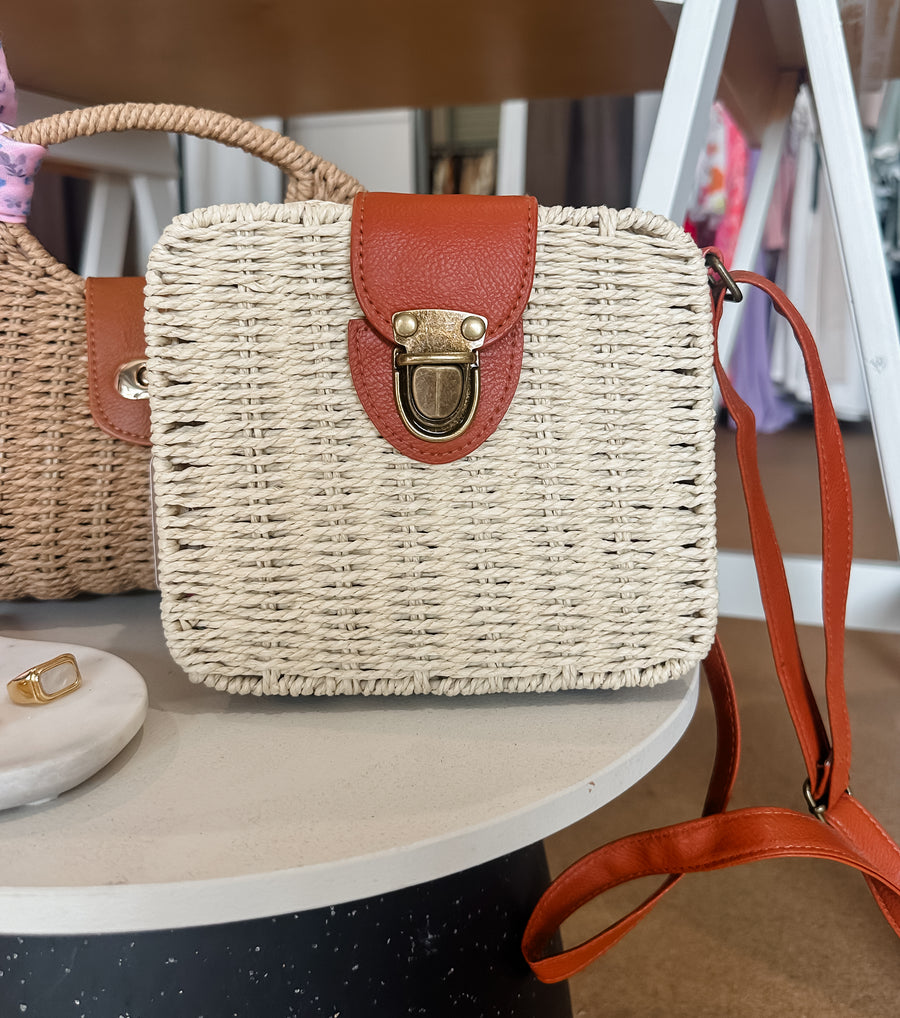 HAZE BAG - WOVEN BEIGE
