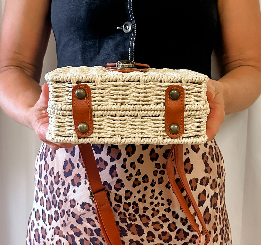 HAZE BAG - WOVEN BEIGE