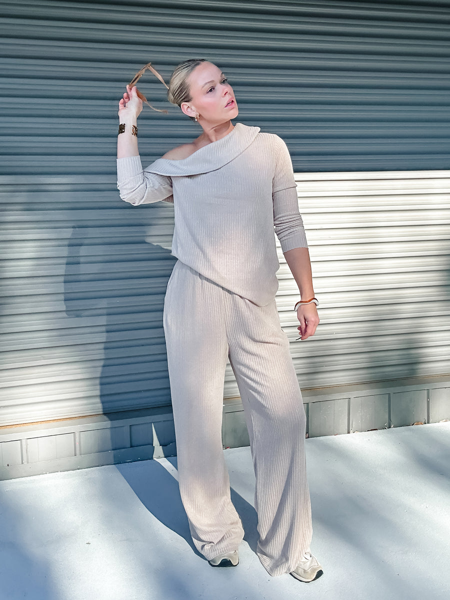 OFF DUTY PANTS - BEIGE