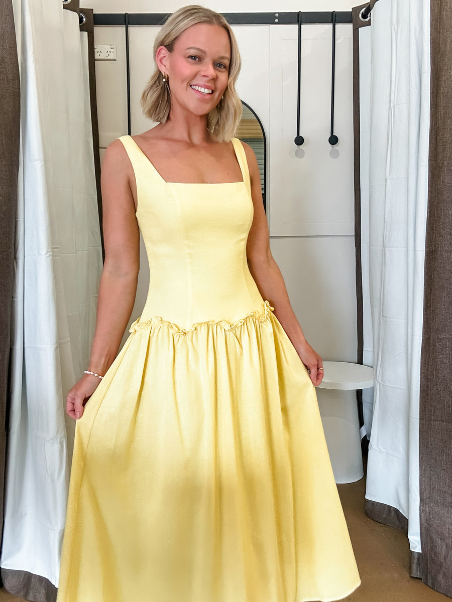 SUNLIT MUSE DRESS
