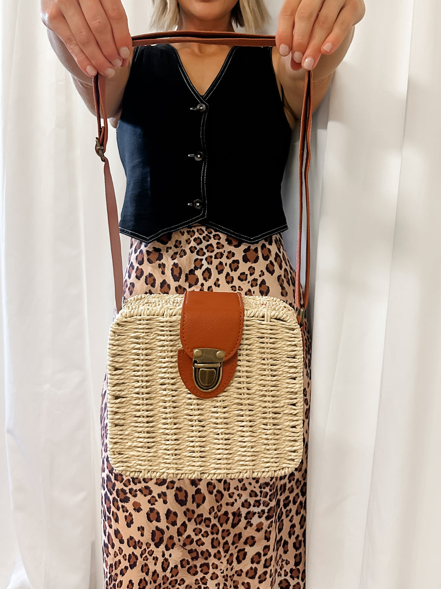 HAZE BAG - WOVEN BEIGE