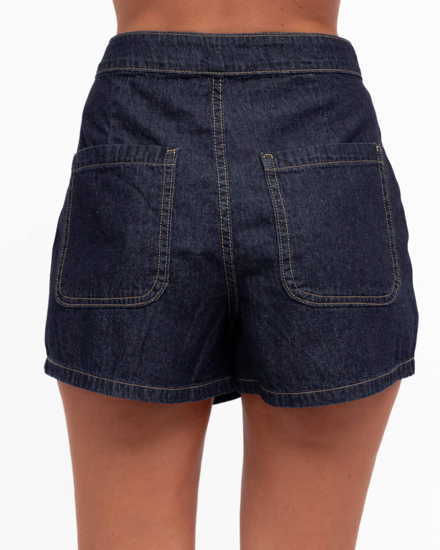 INDIGO DENIM SKORT