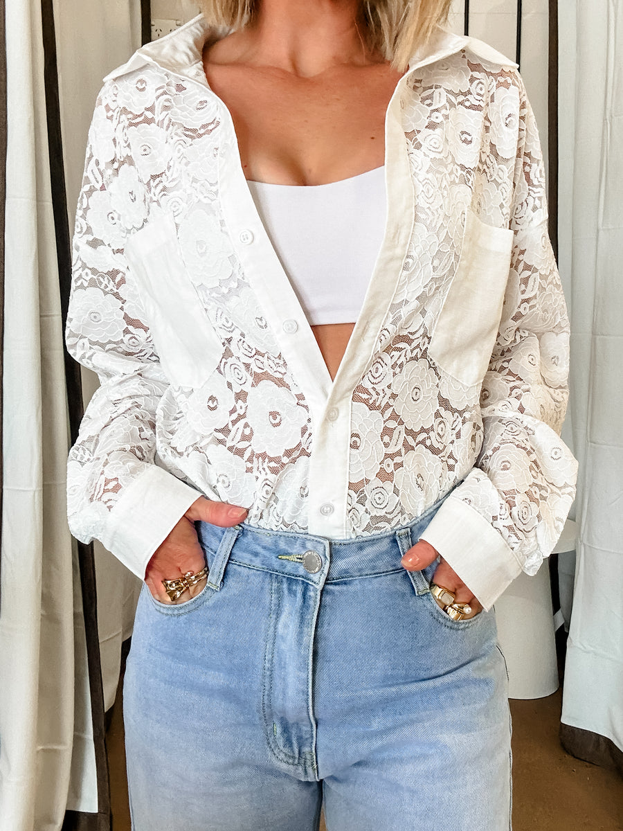 LUCIA LACE SHIRT