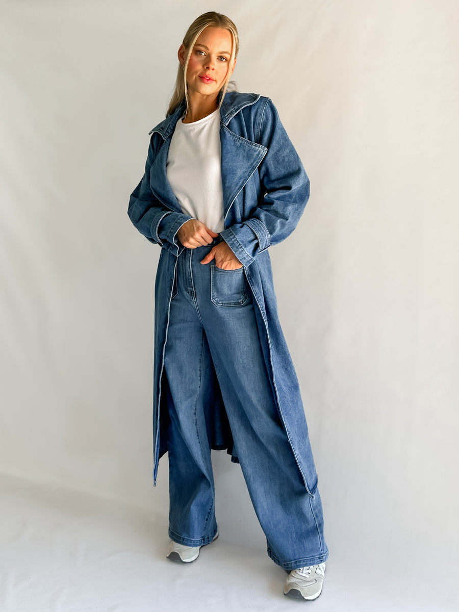 POSH JEANS - MID BLUE WASH