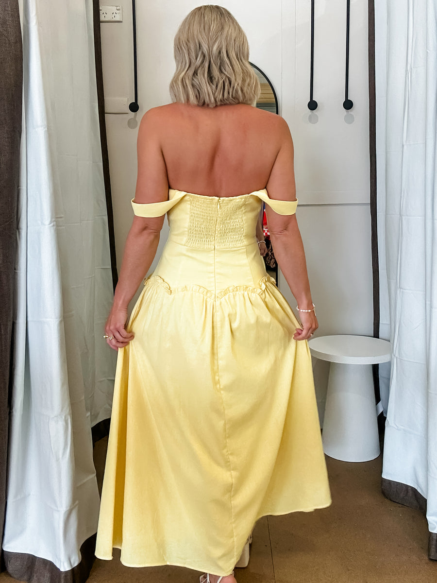 SUNLIT MUSE DRESS
