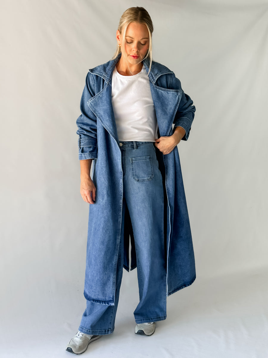 POSH JEANS - MID BLUE WASH
