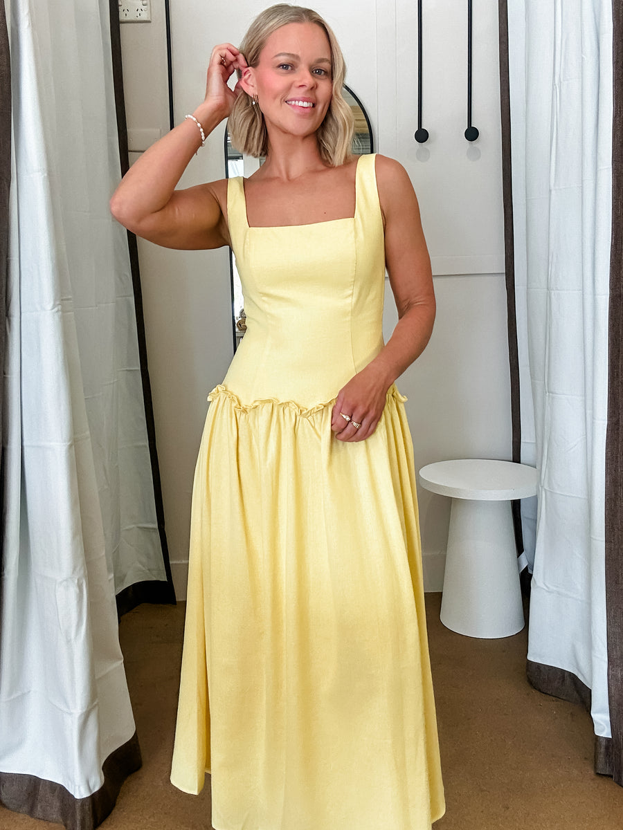 SUNLIT MUSE DRESS