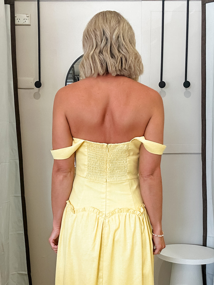 SUNLIT MUSE DRESS