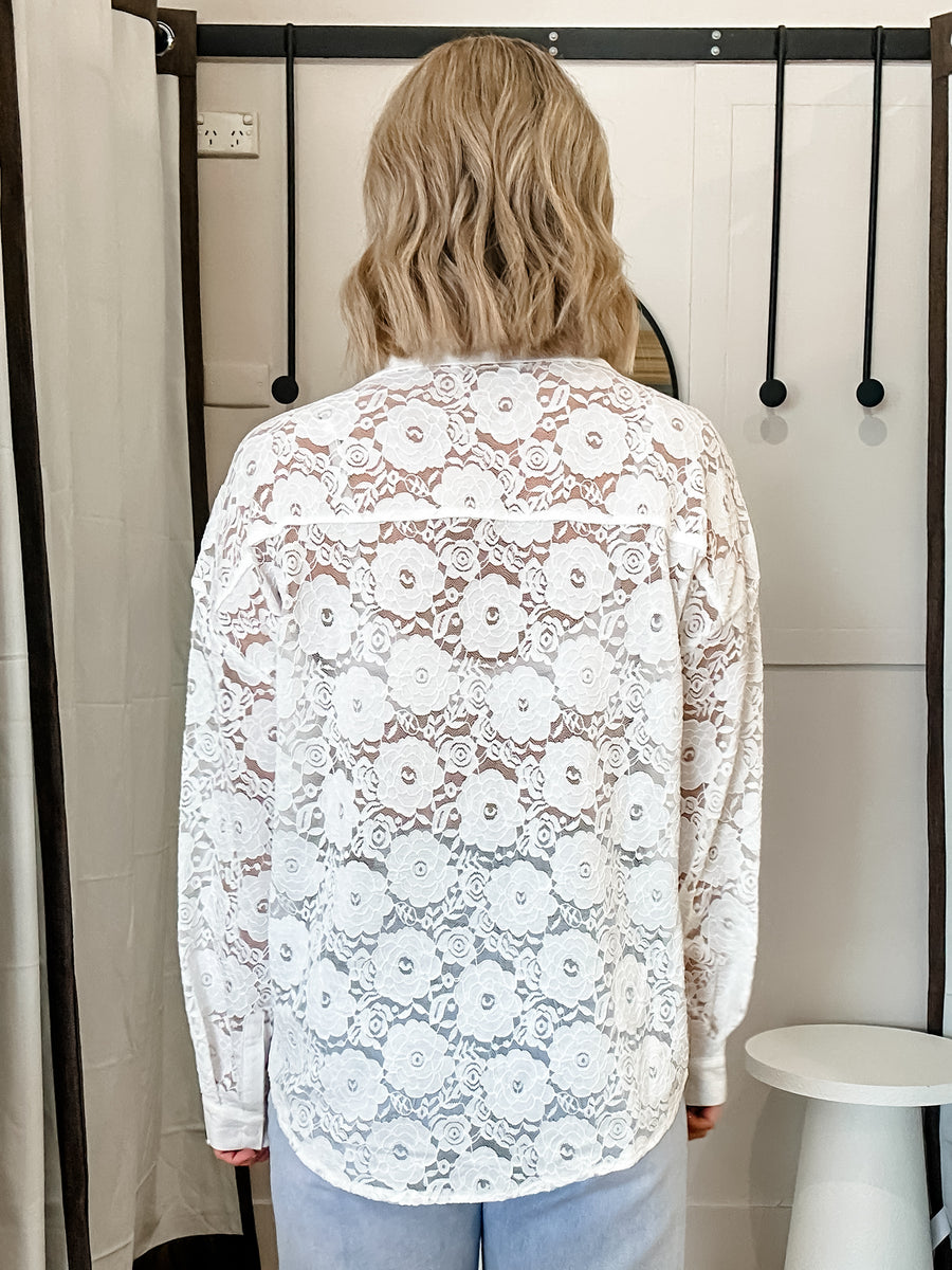 LUCIA LACE SHIRT