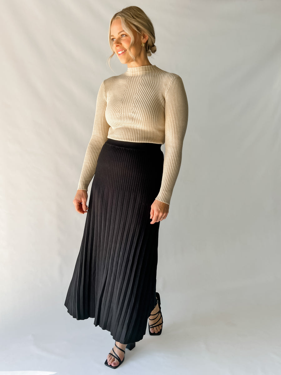 CORINNE SKIRT - BLACK