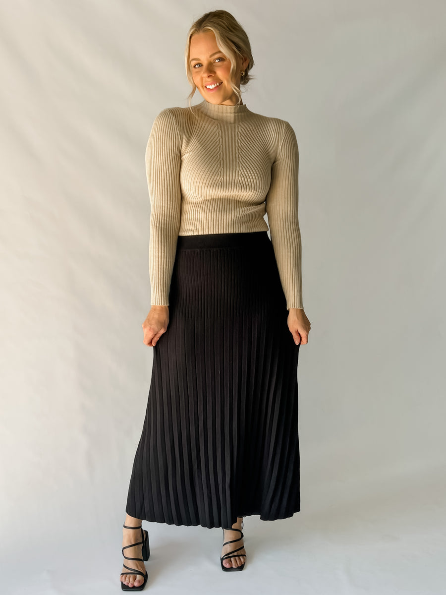CORINNE SKIRT - BLACK