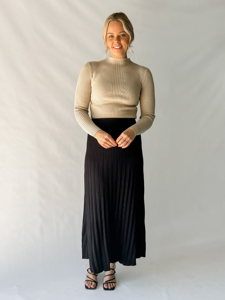 CORINNE SKIRT - BLACK