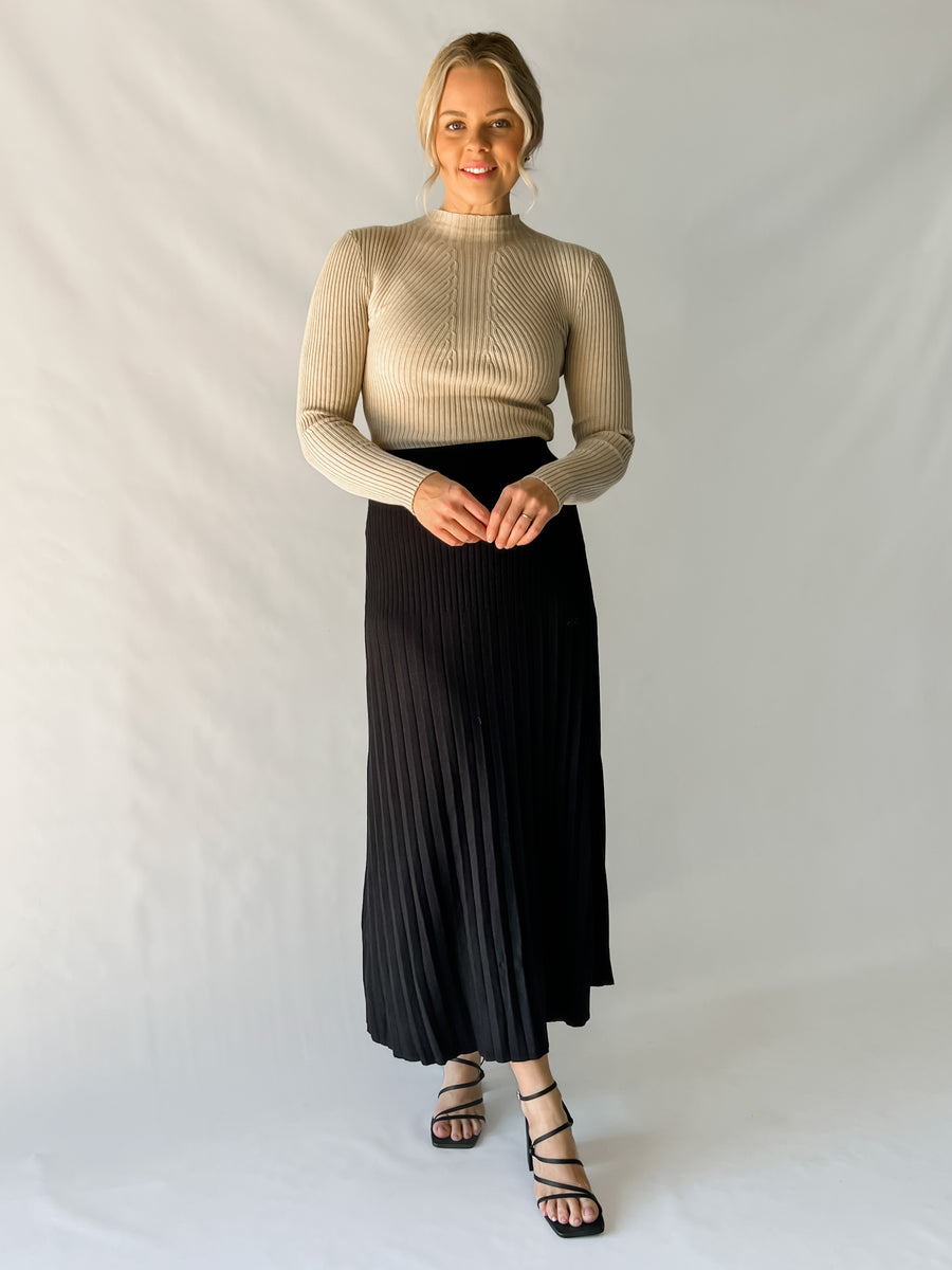 CORINNE SKIRT - BLACK