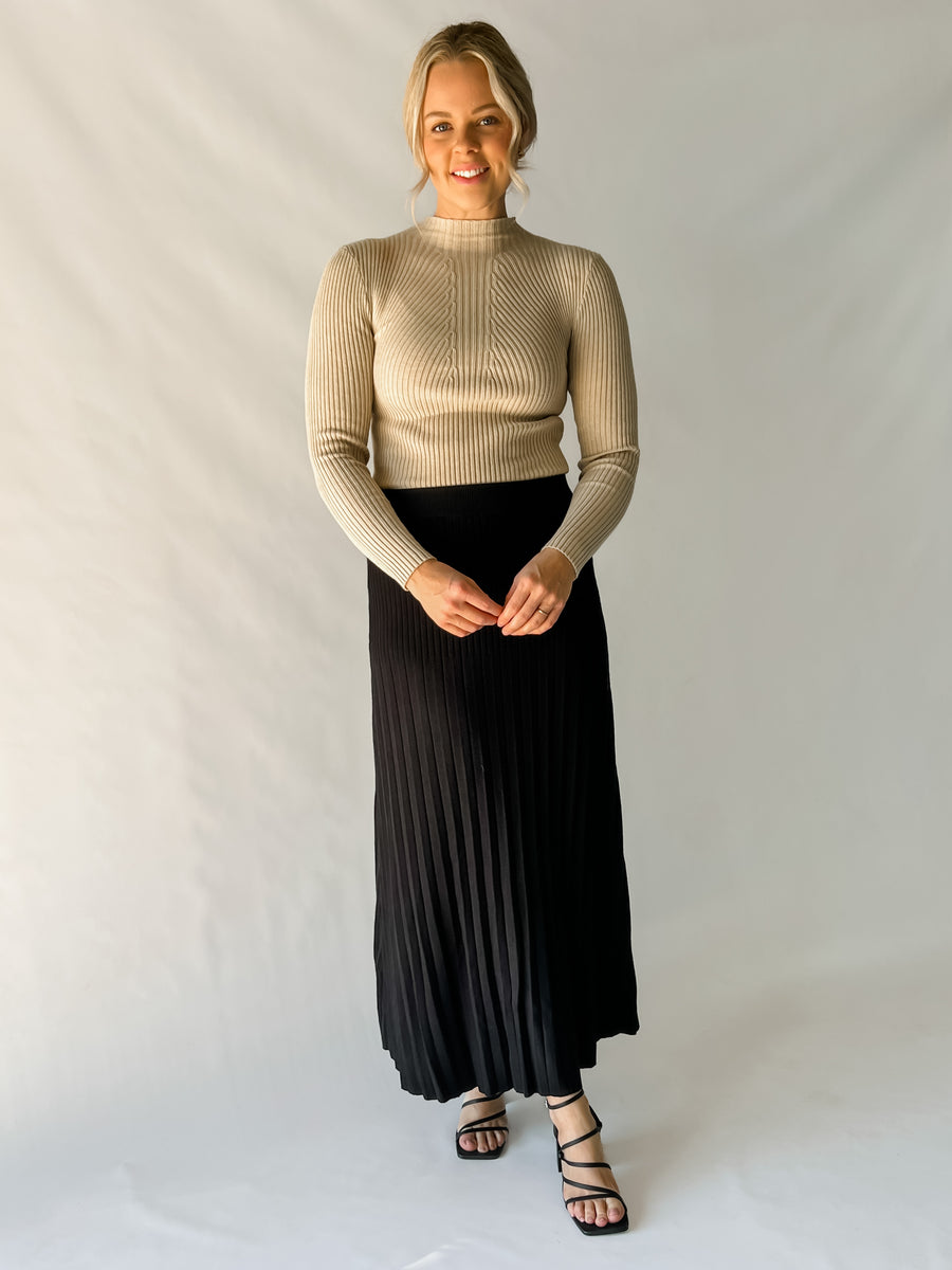 CORINNE SKIRT - BLACK