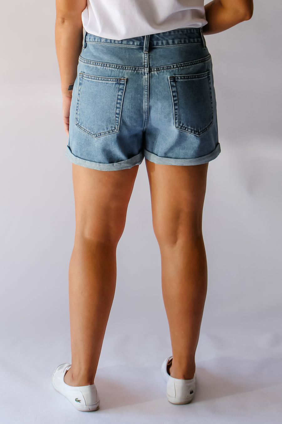 MADDOX DENIM SHORTS - BLUE