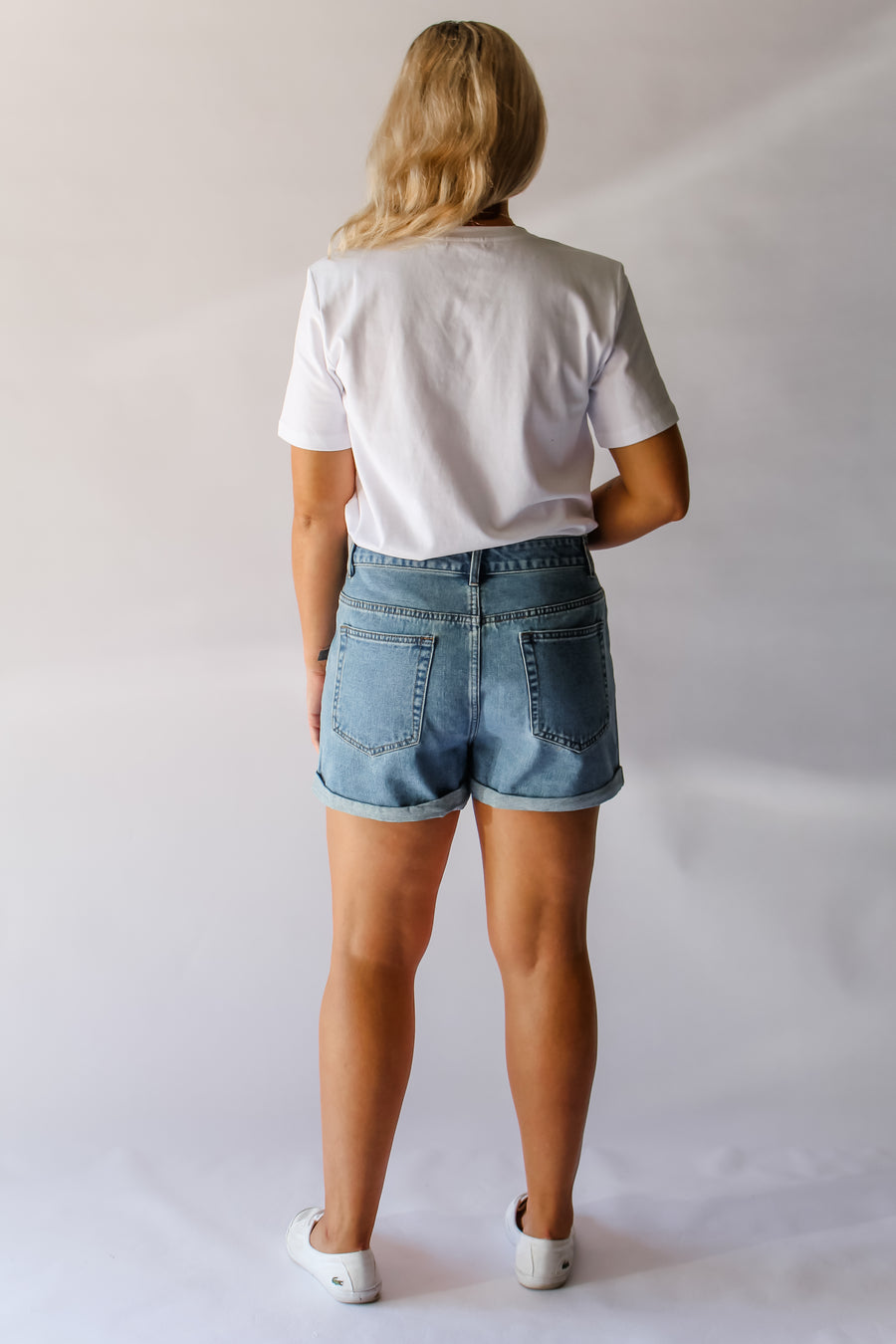 MADDOX DENIM SHORTS - BLUE