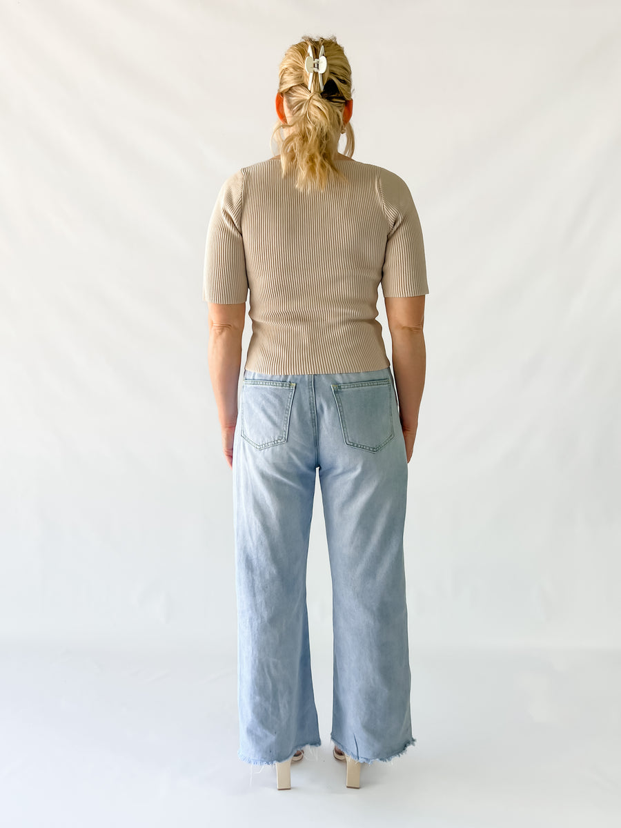 AUDREY JEANS - LIGHT BLUE
