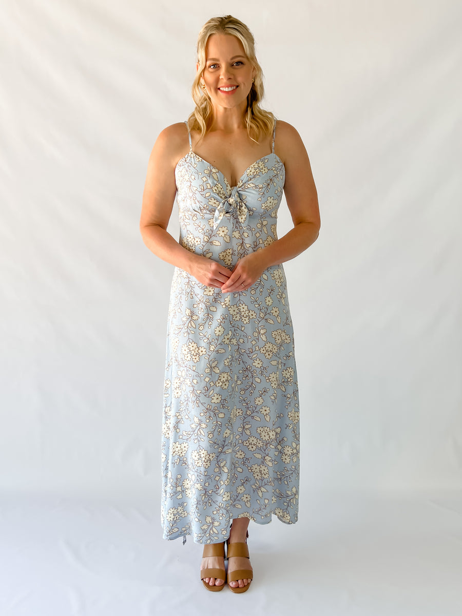 JASMINE DRESS - BLUE FLORAL