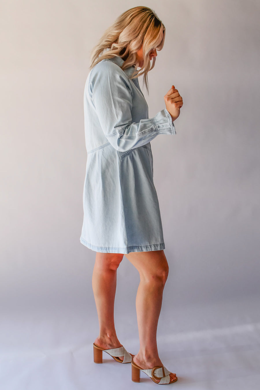 elsie denim dress Elsie & Zoey Denim Dress for Women