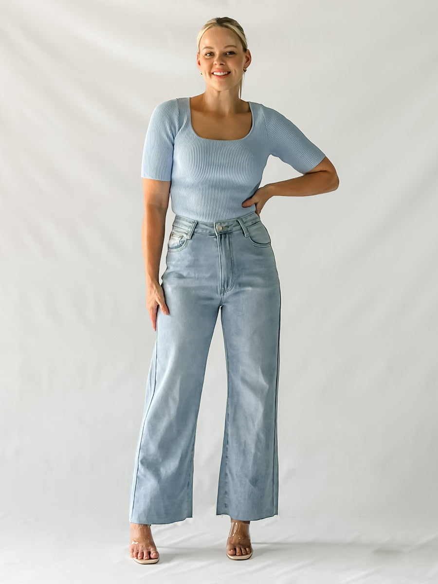 AUDREY JEANS - LIGHT BLUE