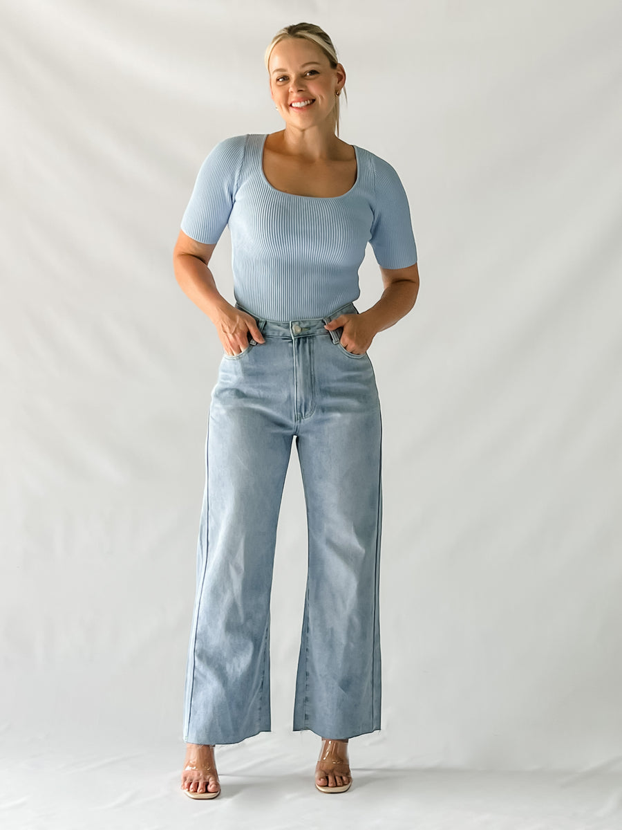 AUDREY JEANS - LIGHT BLUE